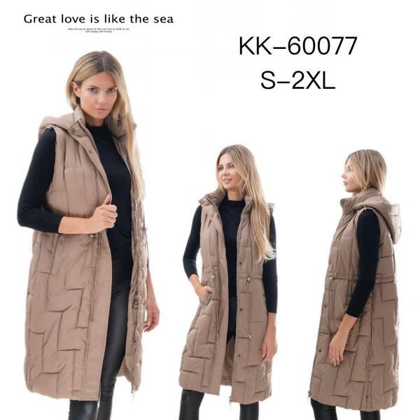 Kamizelka damkie Roz S-2XL, 1 Kolor Paczka 5 szt 1